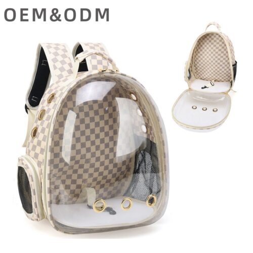 1-31.jpeg Capsule Transparent Outdoor Portable Pet Travel Backpack